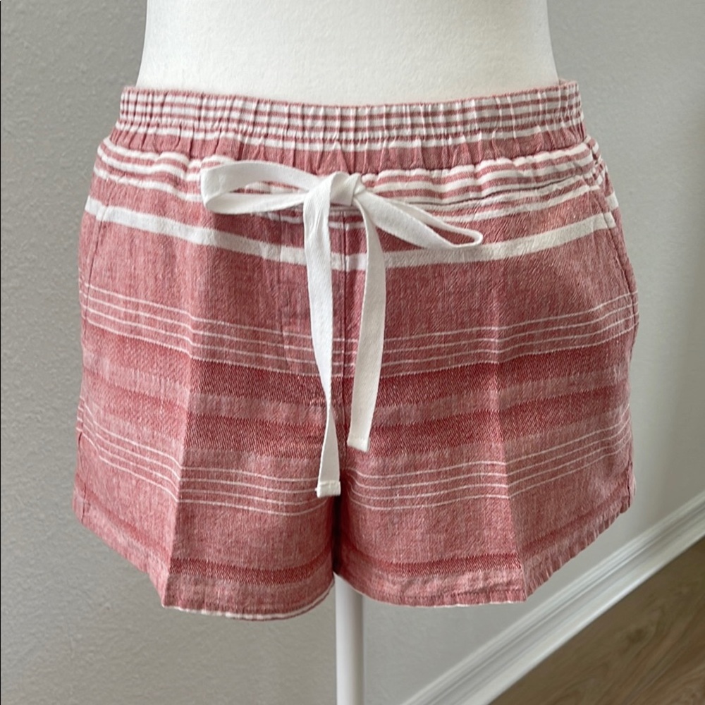 Striped Pink Women's Shorts